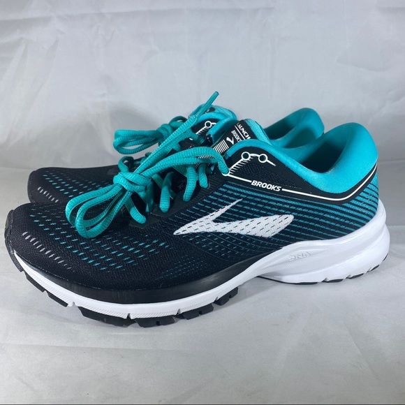teal brooks shoes